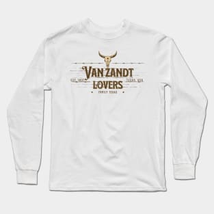 vintage fans lovers-vanzandt Long Sleeve T-Shirt